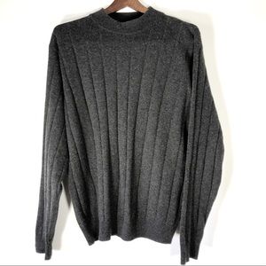 Vintage Murano by Raffi cashmere wide ribbed sweater